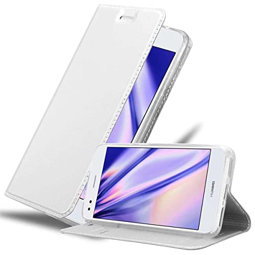 Custodia Libro Portafoglio Cadorabo Per Huawei Y6 2017 – Colore Rosso Carminio, Con Vani Per Carte, Funzione Stand E Chiusura Magnetica