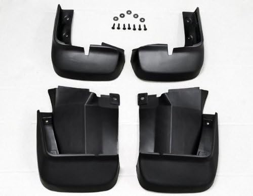 Black Auto parts 4PCS Mudguard Splash Guard Mud Flap Fit For 2006 2007 2008 2009 2010 2011 Honda Civic Sedan ( exclude 5-door version)