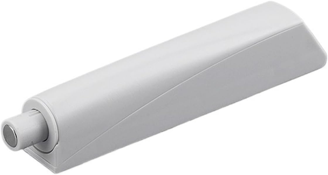 4pcs Invisible Cabinet Catches Magnetic Push to Open Cupboard Drawer Door Touch Stop Damper Latch Touch Release Buffer Pulls(2Pin White)