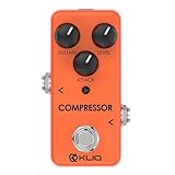 KLIQ Tiny-Compressor Effect Pedal for Guitar & Bass