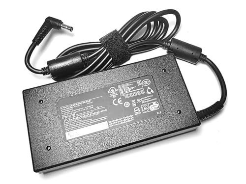 5.5x2.5mm 120W A12-120P1A ADP-120MH D Caricabatterie per laptop Adattatore di alimentazione per MSI GE70 GS70 GE60 GE62 GP70 per Clevo W355ST W650SJ W370ST (19.5V 6.15A)