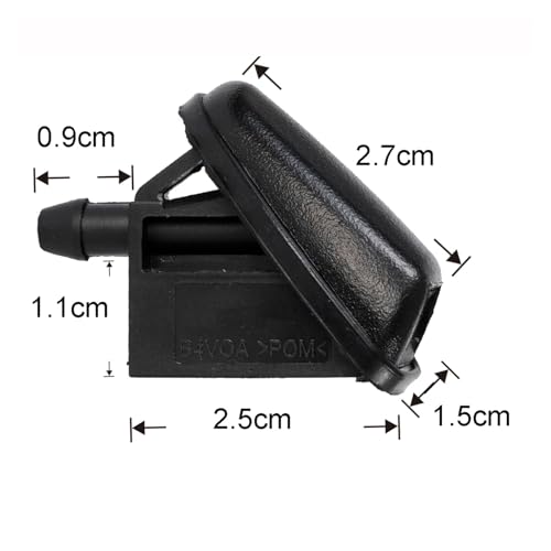 Buses de lave-glace avant avec jet fluide et homogène pour Ford C-Max 2 - 2