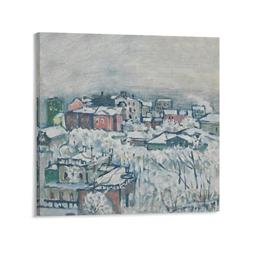 Impression sur toile Wassily Kandinsky Moscow Smolensky Boulevard 40x40
