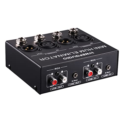 MERIGLARE 2 kanalen Hum Noise Box TRS en XLR-ingangen. - Image 4