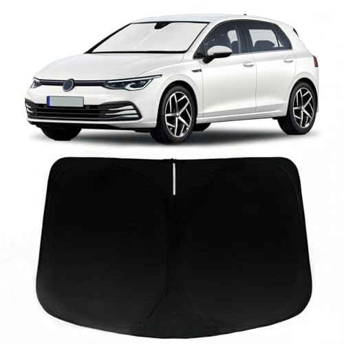 Image of Car Front Windshield Sun Shade for Chevrolet Trax 2013-2023, Car Window SunShades Shield Cover Visor Protector with 240T Reflective Fabric UV & Sun Heat Protection Accessories