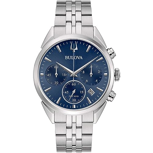Bulova chrono homme 96B373 montre précise pour homme d'affaires