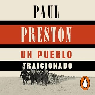 Diseño de la portada del título Un pueblo traicionado