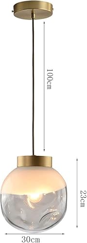Miniatura 7 de Lámpara de araña LED moderna, iluminación colgante de mediados de siglo para cocina, isla de globo, barra de techo de cristal, lámpara moderna de