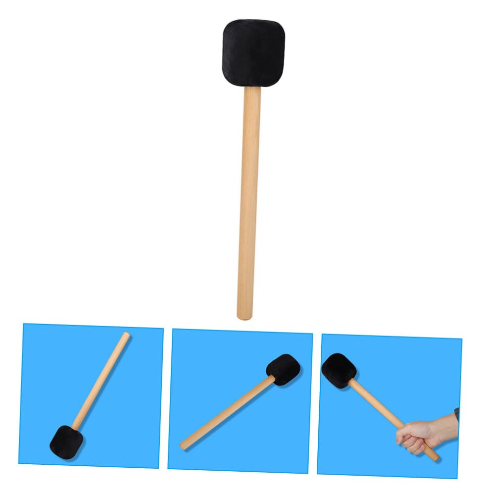Baqueta Mikinona para Bombo con Cabeza de Plush y Mango de Madera miniatura 6