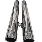 ★【Installation facile】 : Ce tube de liaison de silencieux d'échappement est facile à installer et peut remplacer directement les adaptateurs anciens ou endommagés sans aucune modification, Son installation simple vous fait gagner du temps et de l'énergie, pour une mise à niveau rapide et sans effort de votre système d'échappement.