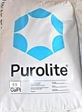 1/2 cubic foot Purolite C100E Resin C-100E Cationic Replacement for Water Softener 0.5 CuFt Bag Media