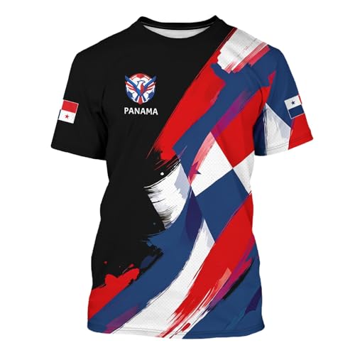 BJU Panama Flag Soccer Jersey Unisex
