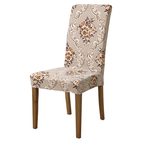 Lalluxy Stretchy Washable Parson Dining Chair Covers/Slipcovers Set of 4