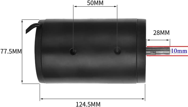 2600rpm 200W DC24V Adjustable speed High torque brushless permanent magnet motor - (Voltage(V): motor)