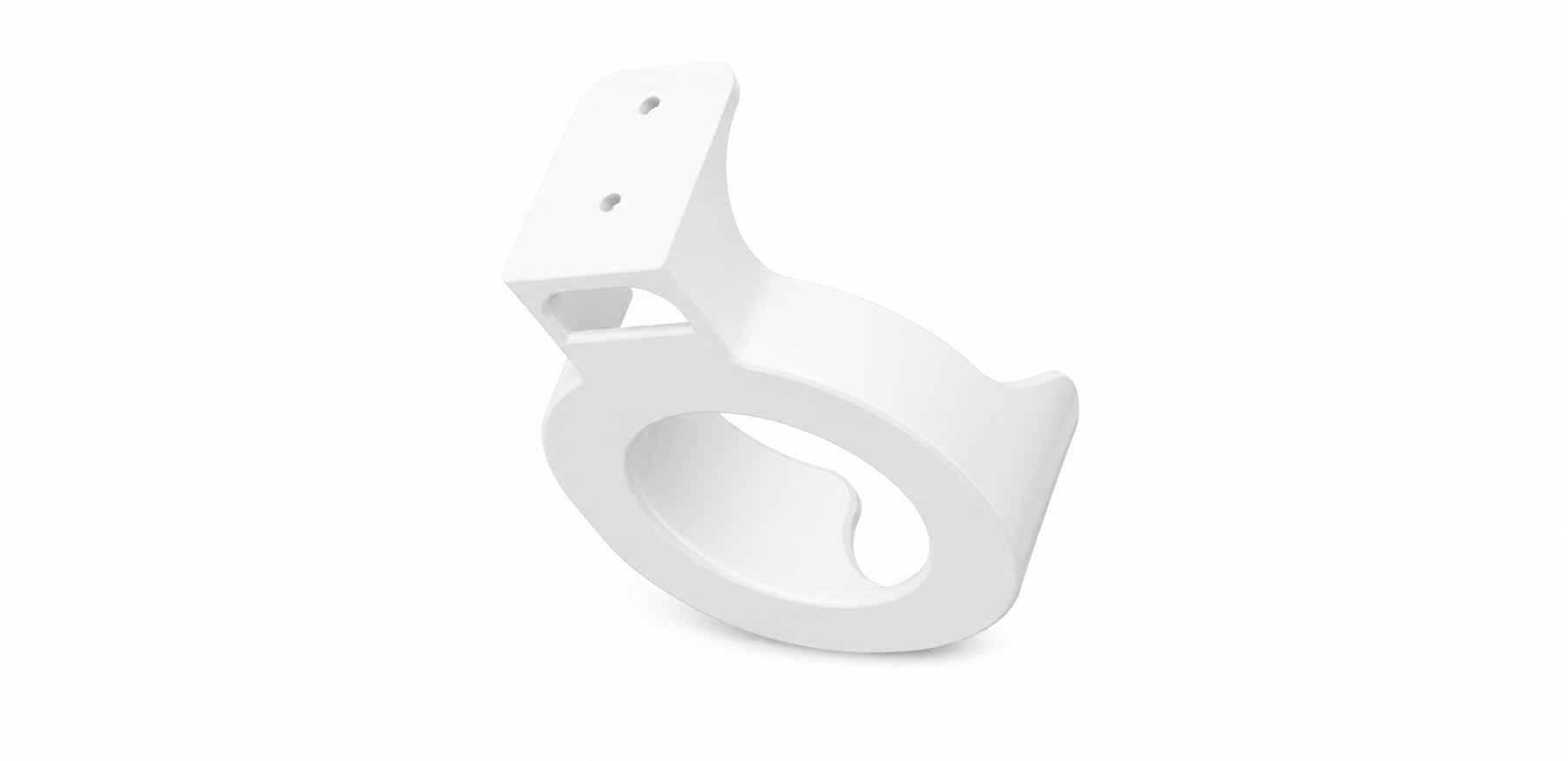 Support mural compatible avec TP-Link Deco M4, S4, E4, S7 et P9/ Support de routeur WiFi Mesh avec vis et chevilles/étagère murale pour WiFi Dco 3 unités (blanc)