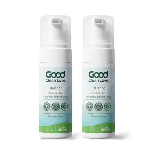 Good Clean Love Ultra Sensitive Foaming Feminine Wash, 5 Oz (2-Pack)