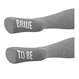 shopandmarry Strümpfe bride to be Hochzeit | Strümpfe für die Braut | Accessoire für die Winterbraut | Overknees JGA | Junggesellinnenabschied