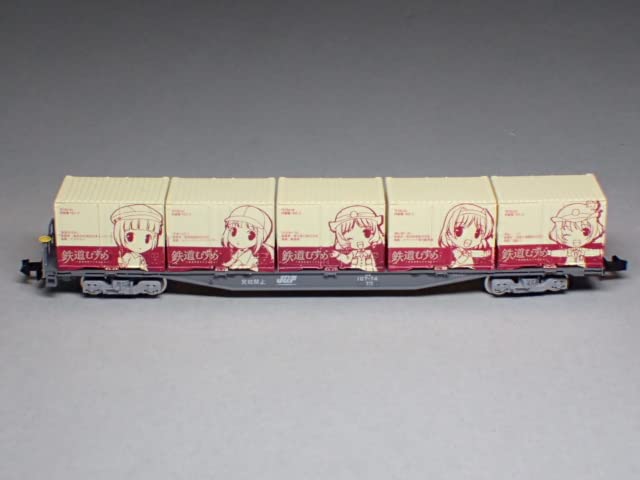 Amazon | TOMIX コキ107 コンテナ搭載 鉄道むすめ 12ft5ケセット 74