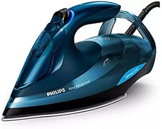 Philips Azur Advanced Steam Iron with OptimalTEMP, 240g steam boost, 3000W and  smart Quick Calc Release -  GC4938/20