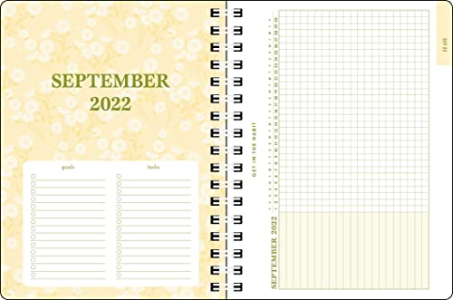 Posh: Deluxe Organizer 17-Month 2022-2023 Monthly/Weekly Hardcover Planner Calen: Happy Daisy