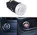 Engine Start/Stop Button - Round Car Engine Push Button Switch for 5N0959839
