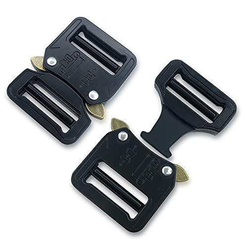 Metal Buckle Dual Adjustable Tactical Belt Buckle,1Inch（25Mm） Heavy Duty Belt Buckle Txzwjz #TOP1