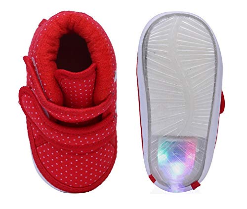 CHIU Kids LED Light Shoes with Chu Chu Music Sound for Baby Girl and Baby Boys (Age Group - 9-12 Months, 12-15 Months, 15-18 Months, 18-24 Months) 4 41E2POS+mgL