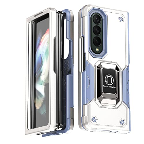 Coque Samsung Z Fold 4 blanche pour une utilisation mains libres au quotidien