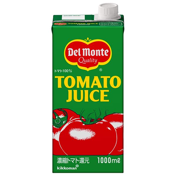 Amazon.co.jp: Del Monte デルモンテ トマトジュース 1L紙パック×6本入