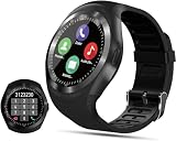 Tipmant Reloj Inteligente Mujer Hombre SN05 Smartwatch Pantalla táctil con Ranura para Tarjeta SIM Podómetro Moviles Baratos y Buenos Pulsera de...
