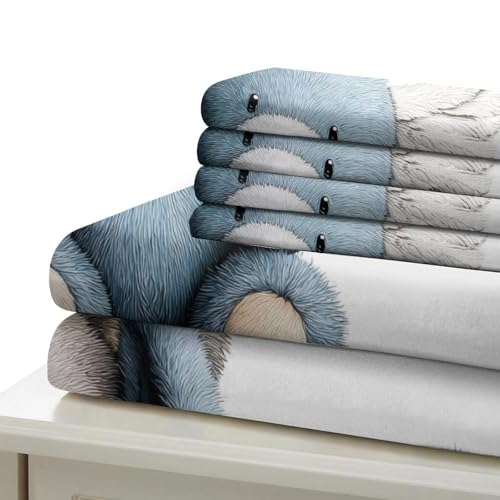 Housse de couette respirante anti-transpiration en microfibre douce