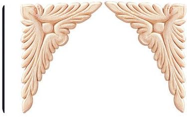 1/4 in. x 2-13/64 in. x 3-1/4 in. Birch Angles Accent Moulding (L&R Pair)