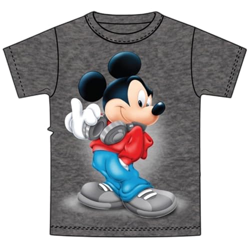 Disney Mickey Mouse Music Little & Big Boys Graphic T Shirt (L (10/12))