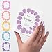 CurvLife TabQueen Extra Strong Press On Nail Adhesive Tabs, 10 Sheets 180PCS 18 Sizes, Strong Hold Nail Glue Stickers, 0.3mm Ultra-Thin Sticky Tabs, Waterproof, Easy Peel, Gentle Removal