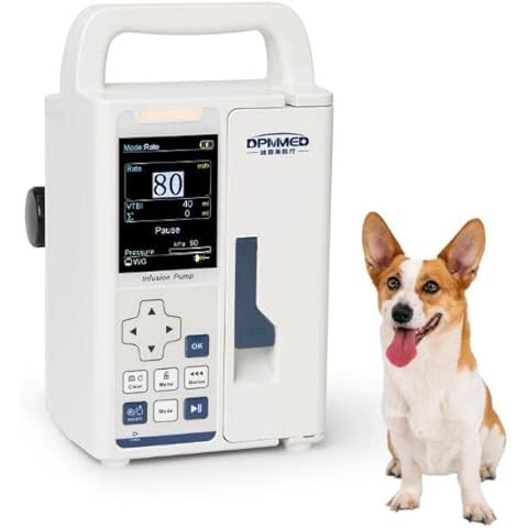 HEPHO VP3 Portable Volumetric Veterinary Infusion Pump for Animals Treatment Cover