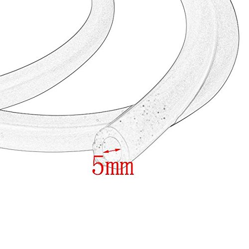 Jrl Inner Diameter 5Mm Gas Fuel Line Hose For Gokart Motorcycle Atv Utv Dirt Bikes Black #TOP3