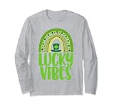 Photo Gallery fortunato vibes funny women st patrick s day rainbow love maglia a manica Photo Gallery fortunato vibes funny women st patrick s day rainbow love maglia a manica
