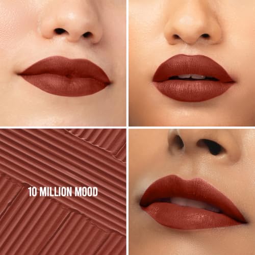 Image of INSIGHT Cosmetics Blur Rouge Lipstick - Long Lasting | Matte Finish | Non-Transfer | Lightweight & Non-Sticky | One-Swipe Pigment (Million Mood) - 4.2g