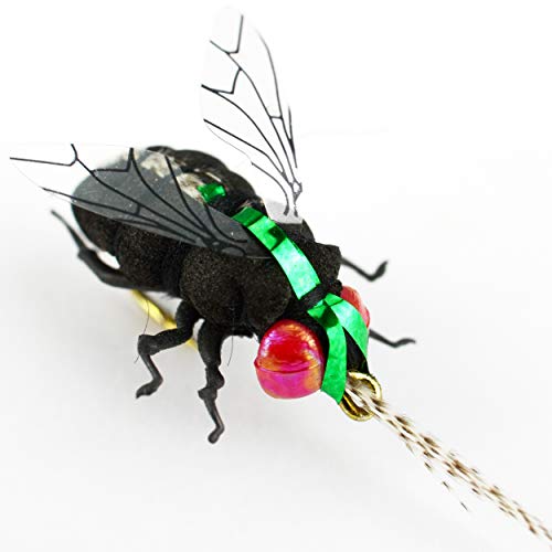 YAZHIDA Realistic Flies Fly Fishing Flies kit - Handmade Dry/Wet/Fly Fishing Lures (panfish Flies)
