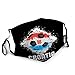 Produktbild Gesichtsmund Schal,Donuts Simple Facial Scarf, Anti-Fog-Gesichtsschal Für Frauen Männer Haushalt,20X15Cm