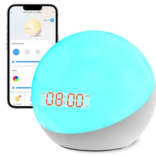 Homidy Ready to Rise Children's Sleep Trainer, Night Light, Alarm