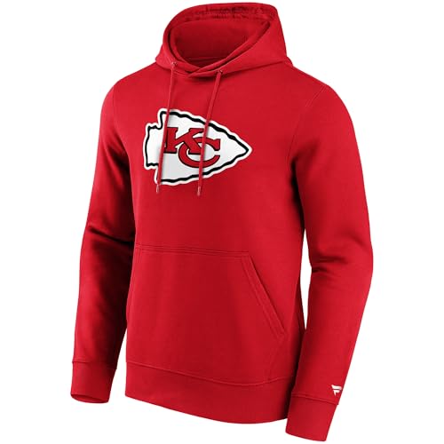 Sudadera Kansas City Chiefs roja talla XXL con capucha original NFL