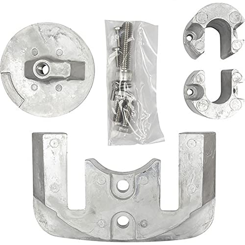 Seachoice Anode Kit, Mercruiser Bravo II (1989-Present)/III (1989-2003), Aluminum, Cadmium-Free, Environmentally Friendly
