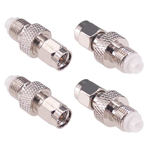 4pcs SMA Male to FME Female RF Coaxial Adapter miniatura 1