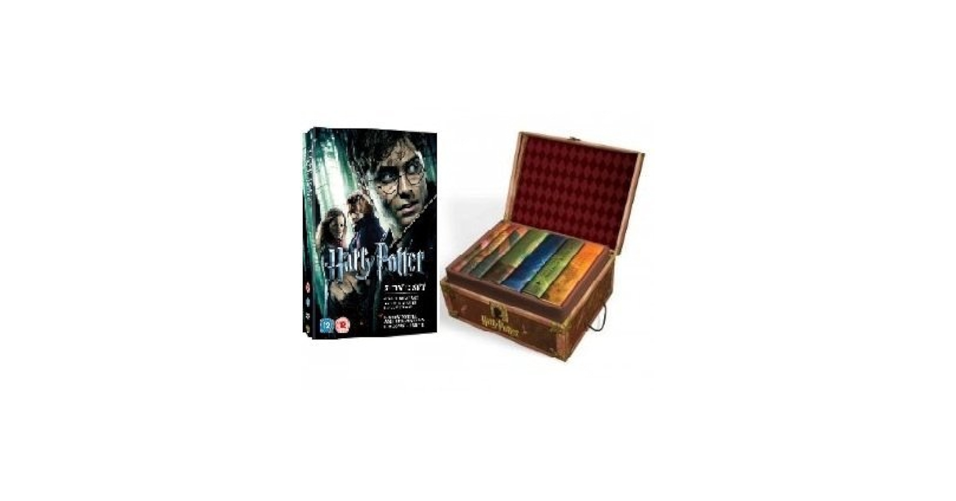 Harry Potter Christmas Giftset Complete Series of Books and