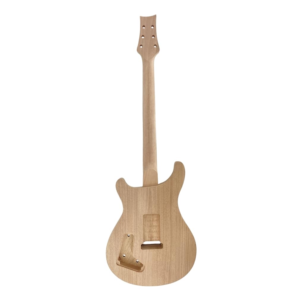 Nowy zestaw gitarowy szyja gitarowa 22 progi korpus gitary palisander podstrunnica zestaw na pięcie drewno klonowe gitara DIY