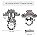 BeneLabel Speed Bag Swivel with 360° Rotation - Boxing Bearing Swivel for Punching Bag - Stainless Steel, Easy to Install, Durable and Smooth - Ideal for Boxing, MMA, Muay Thai Training