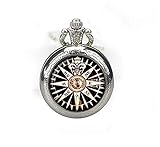 alter kompass online kaufen Sehr schönes Geschenk Alte Kompass Taschenuhr Halskette Rose Wind alte Kompass Uhr Anhänger Vintage Kompass Uhr Schmuck