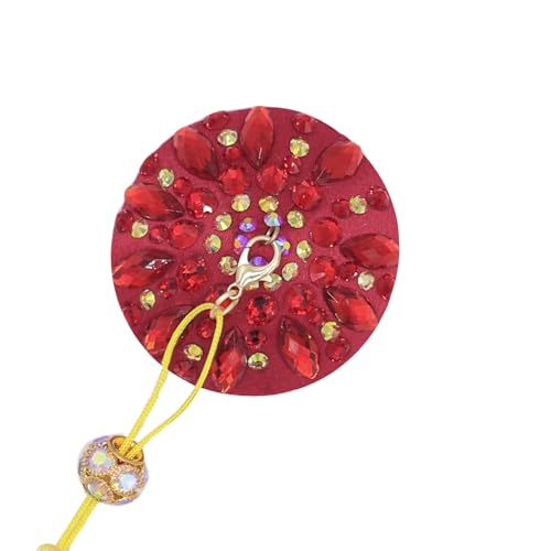 Image of ZGMYC Sparkly Rhinestones Metal Chain Nipple Cover with Tassel, Reusable Adhesive Pasties Sexy Bra Body Chain