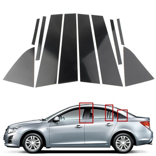 Pegatinas para pilares de puerta de Chevrolet Cruze: luce un coche impecable 2
